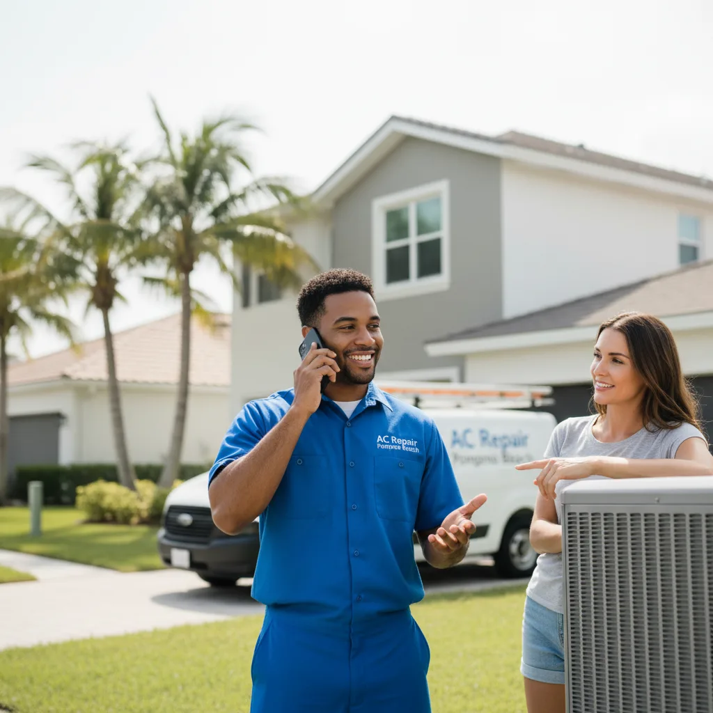 AC Repair Pompano Beach customer support in Talbott
